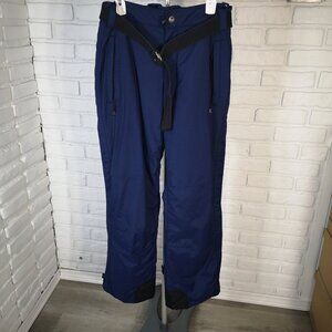 Fusion Couloir Men's Size 36 Reg. Navy w/ Black Made in Hong Kong Snow/Ski Pants